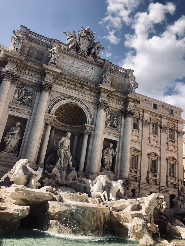 Trevi Fountain in Rome, Italy