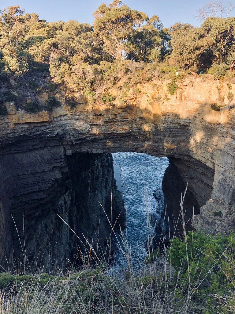 Natural arch at Tasman National Park, Tasmania