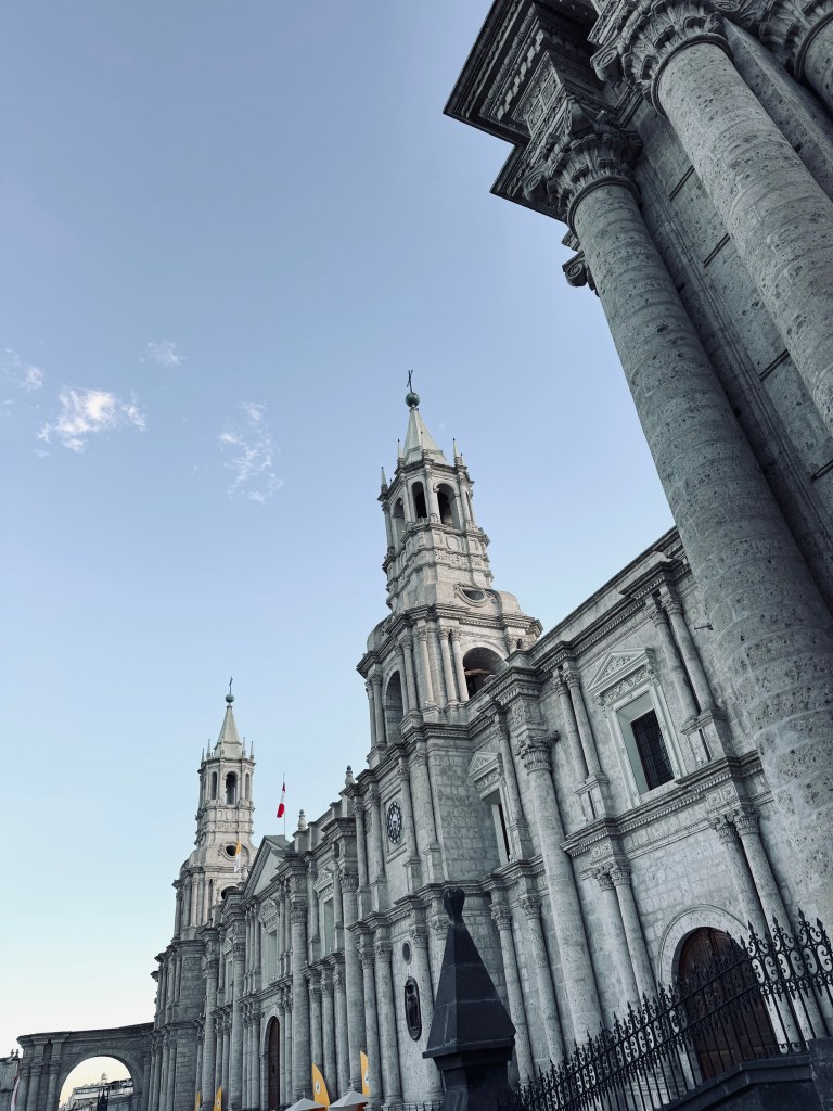 Old church in Arequipa, Peru