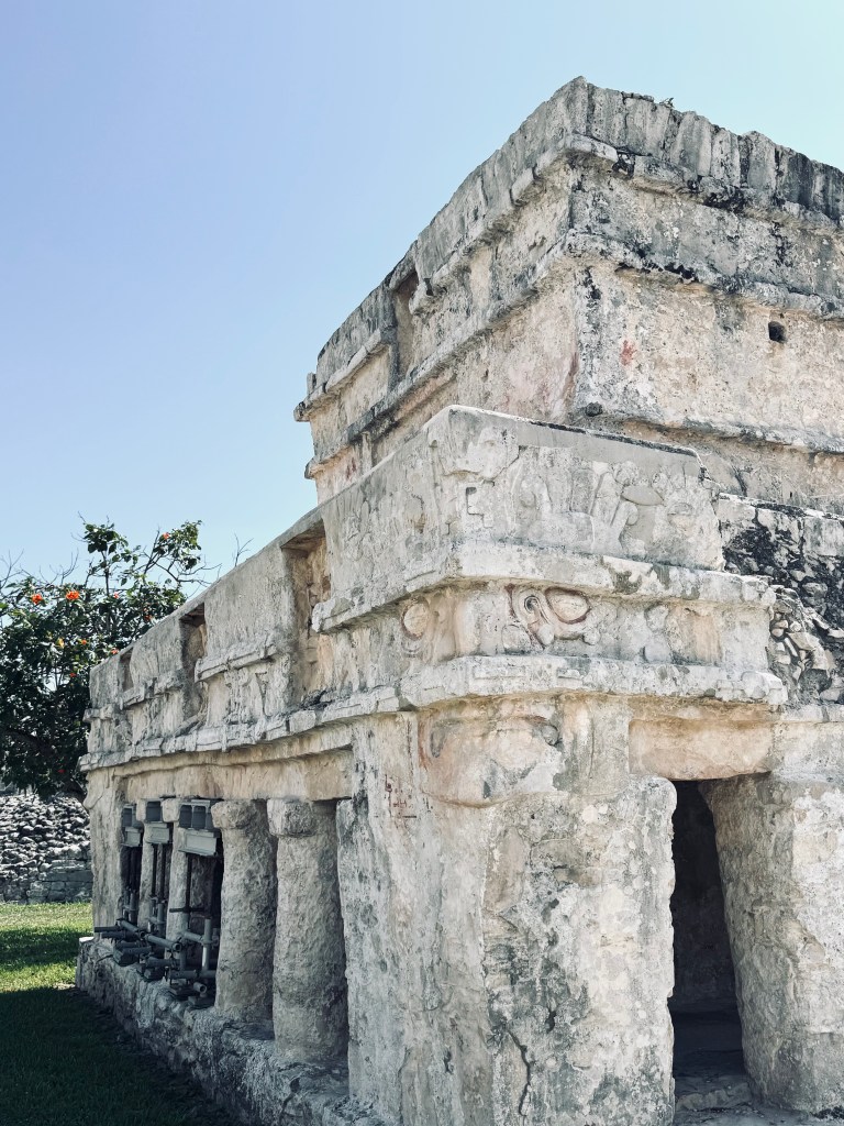 Old ruins at Tulum Ruins, Mexico