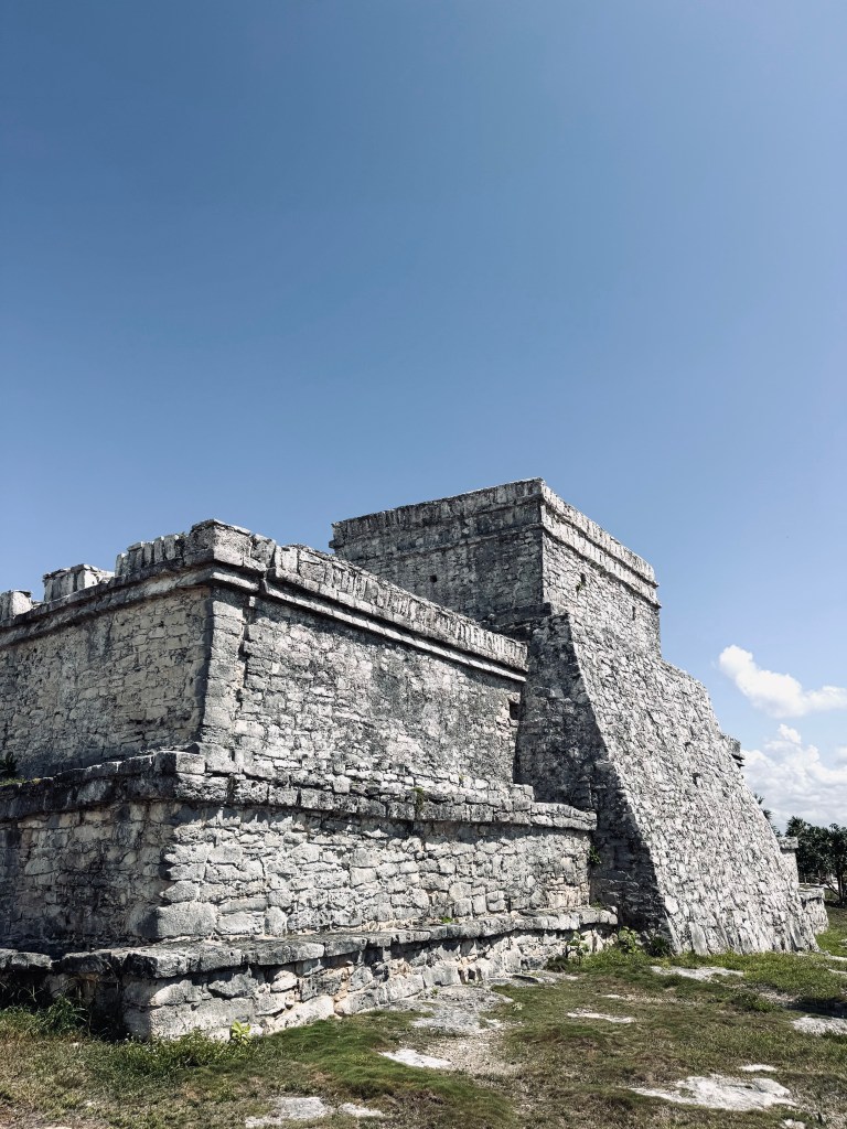 Ancient temple at Tulum Ruins, Mexico