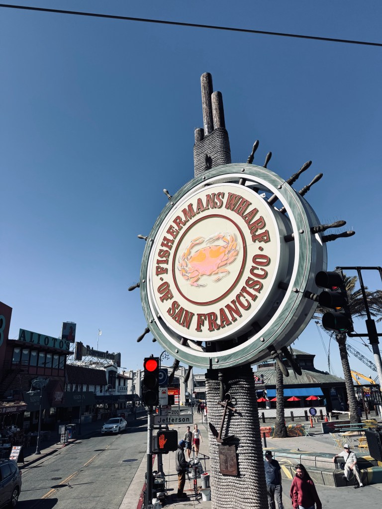 Fishermans Wharf sign in San Fransisco, USA