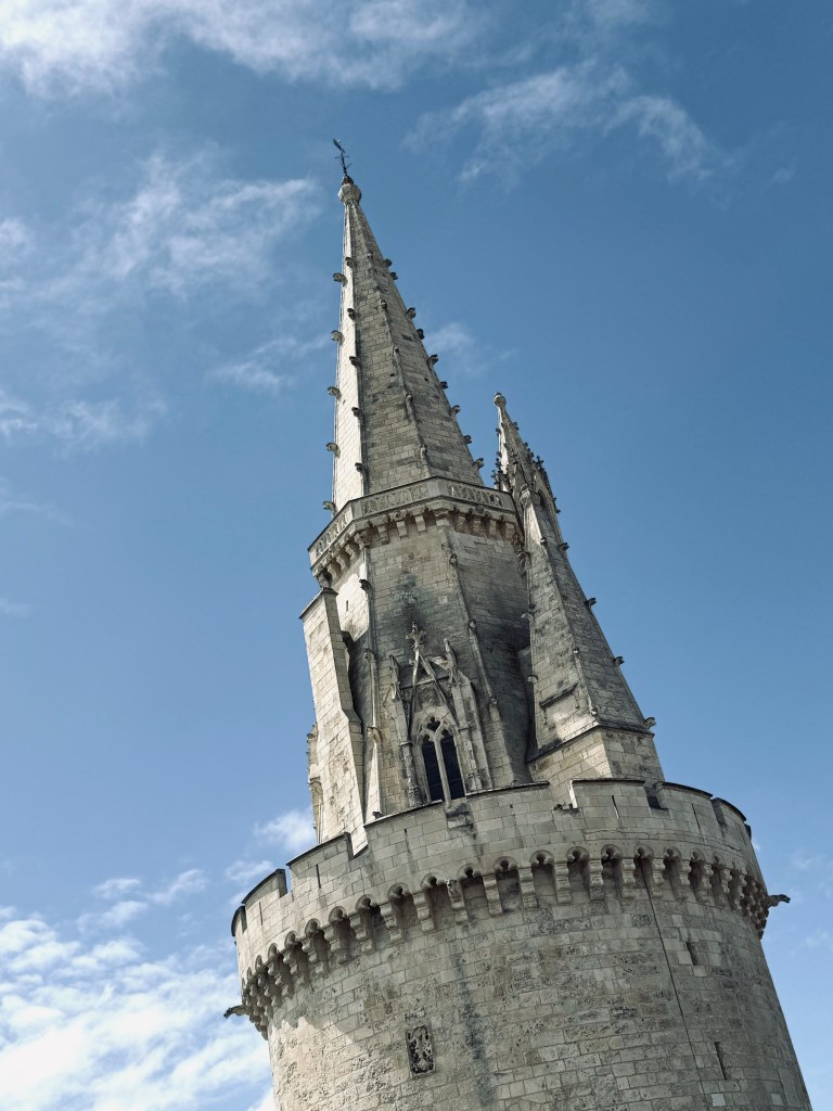 Beautiful castle in La Rochelle, France