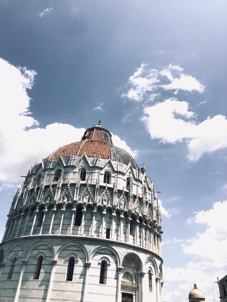 Ancient dome building at Pisa, Italy