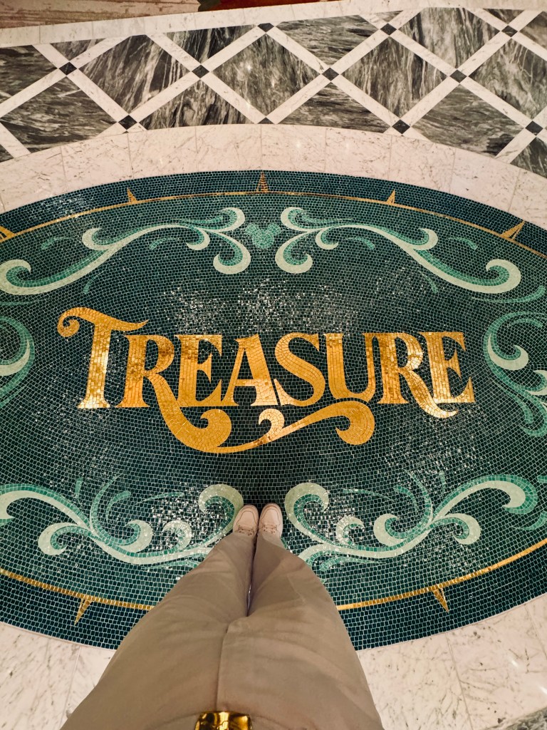 Disney Treasure floor mosaic