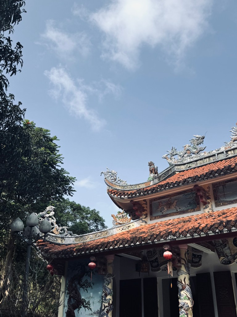 Temple at Marble Mountain in Da Nang, Vietnam