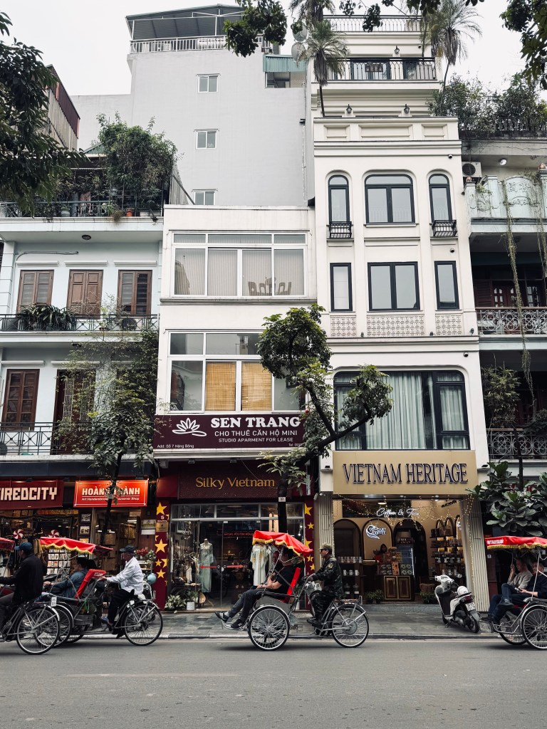 Streets in Old Quarter of Hanoi, Vietnam