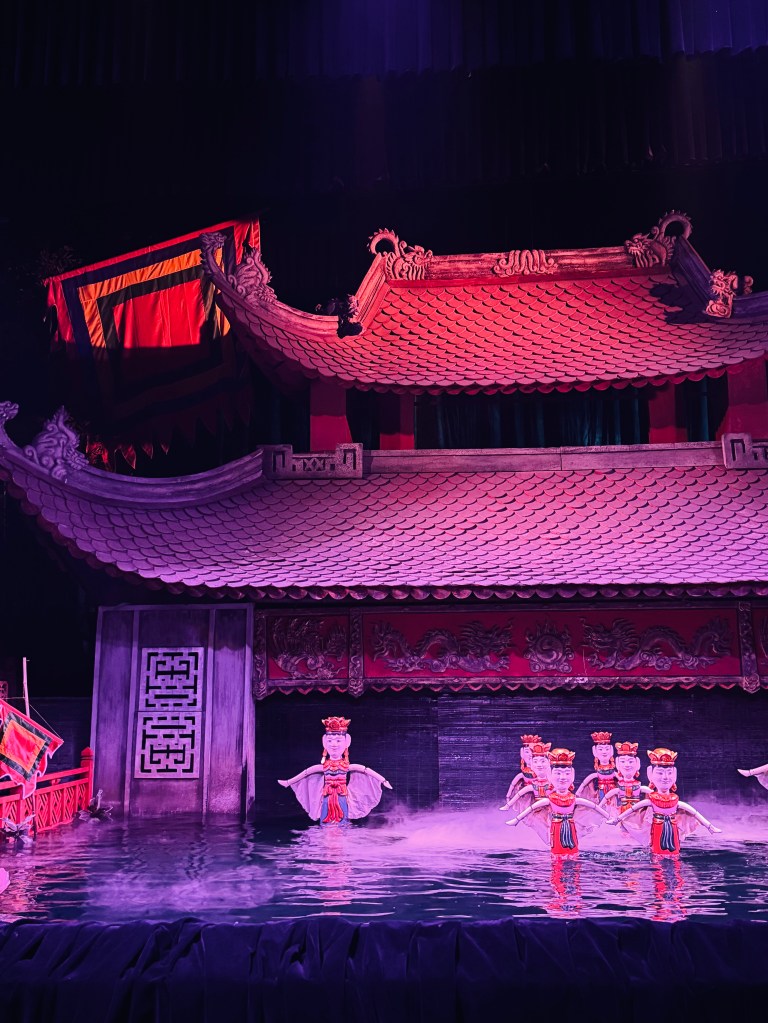 Water puppet show in Hanoi, Vietnam